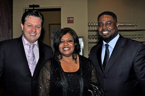 Anthony Kearns, Alfreda Burke and Rodrick Dixon Photo