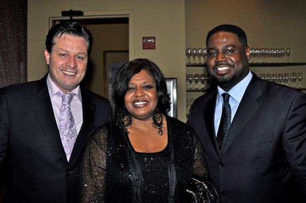 Anthony Kearns, Alfreda Burke and Rodrick Dixon Photo