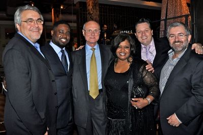 John Vernile (Product Manager Hallelujah Broadway), Rodrick Dixon, Ian Ralfini (A&R H Photo
