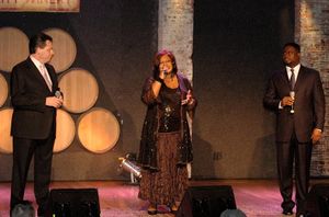 Anthony Kearns, Alfreda Burke and Rodrick Dixon Photo