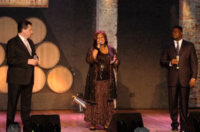 Anthony Kearns, Alfreda Burke and Rodrick Dixon Photo