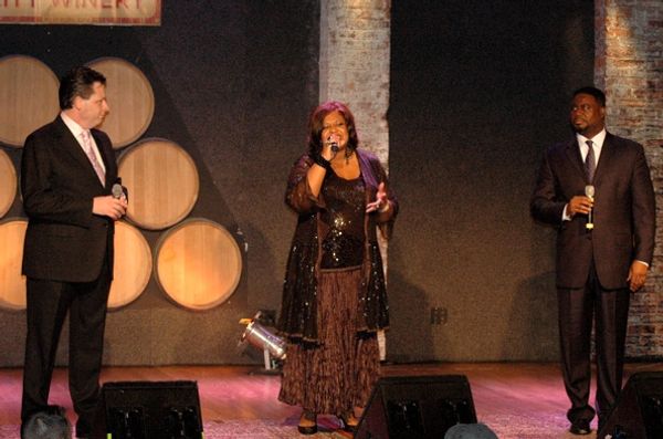 Anthony Kearns, Alfreda Burke and Rodrick Dixon Photo