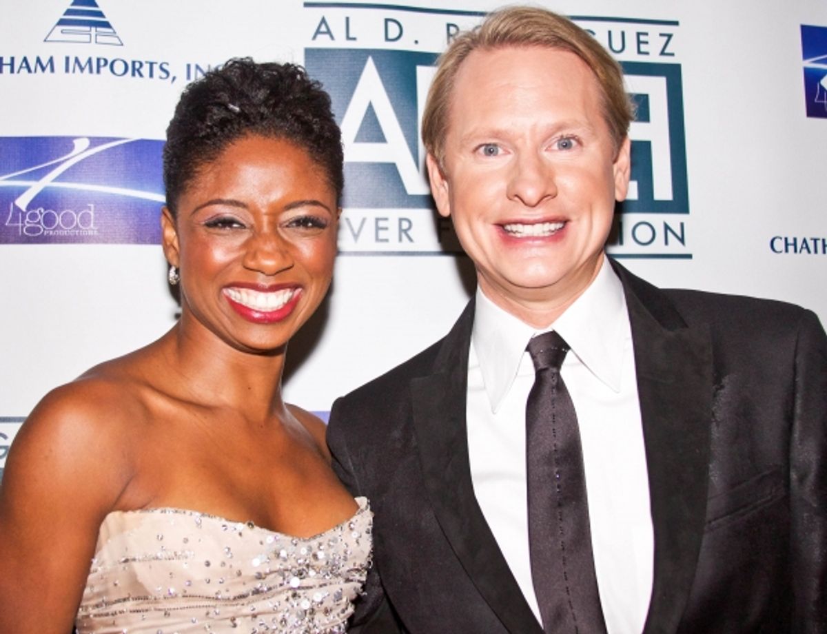 Montego Glover and Carson Kressley at 