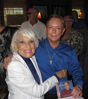 Friend and colleague, recording Artist NIGEL, offers Ms Channing copy of new CD @ BroadwayWorld Friend and colleague, recording Artist NIGEL, offers Ms Channing copy of new CD Photo