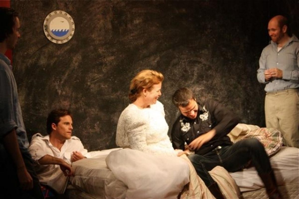 Jimmy Davis, Mike Doyle, Cathy Curtin, Stephen Bel Davies and Jeffrey Nauman at 