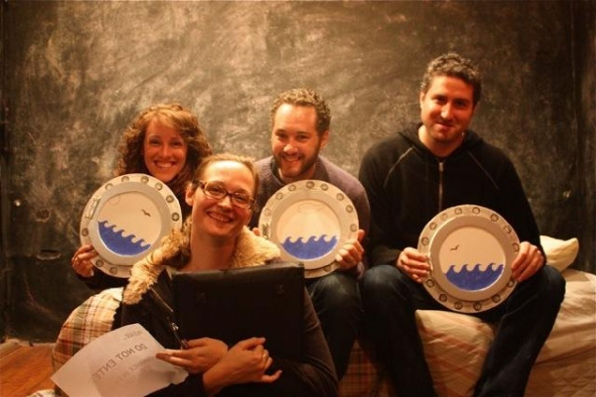 Rising Phoenix Rep Artistic Associates Samantha Soule, Addie Johnson-Talbott, Denis Butkus and Brian Roff at 