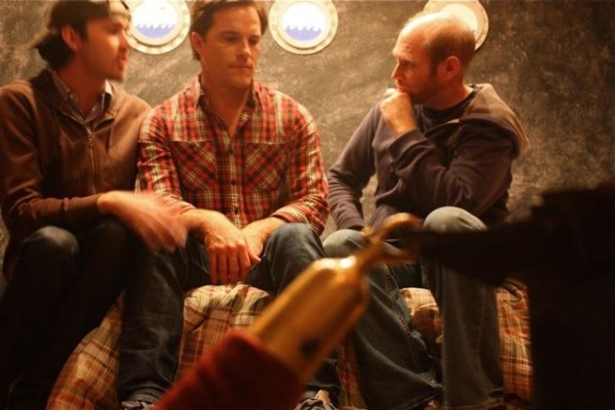 Jimmy Davis, Mike Doyle, and Jeffrey Nauman at 