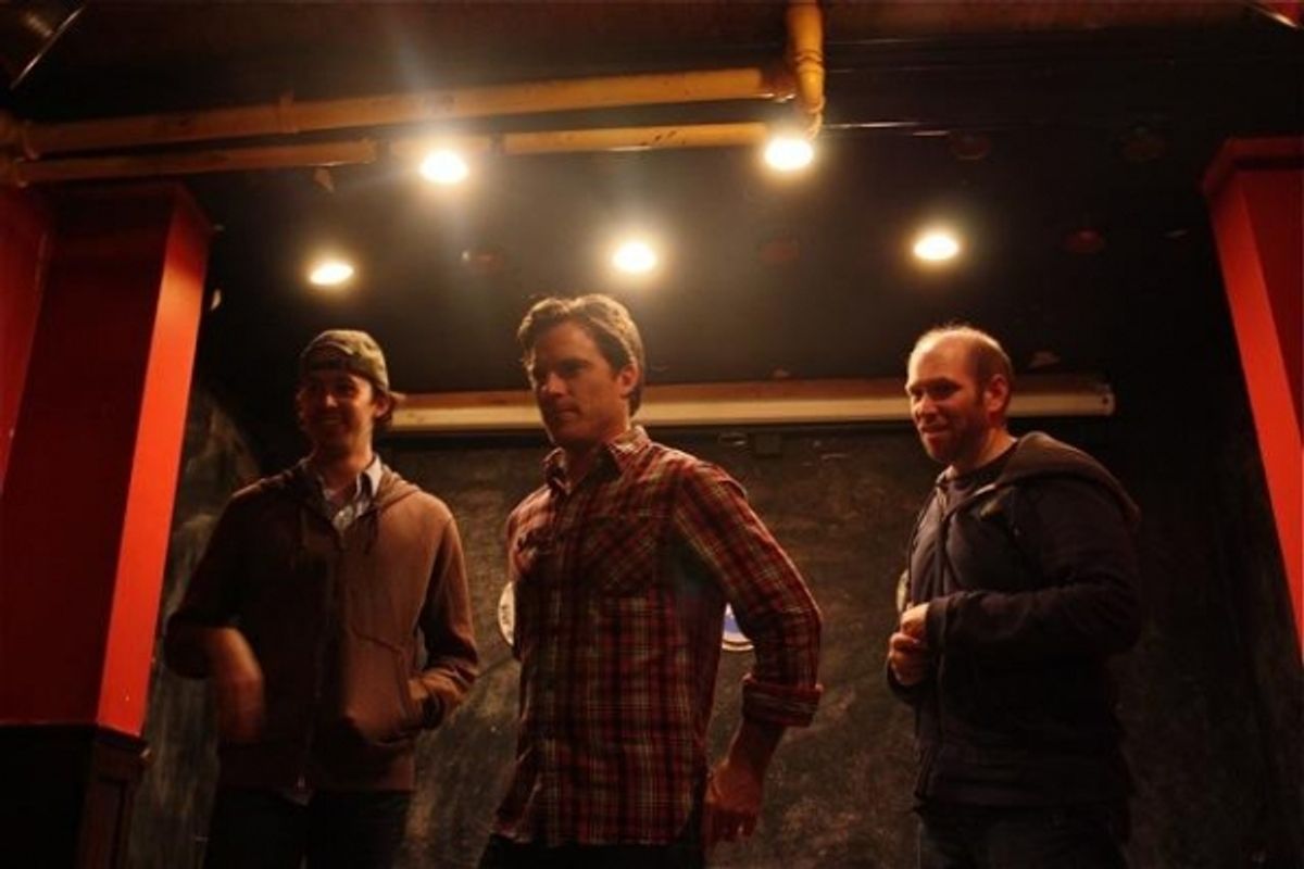 Jimmy Davis, Mike Doyle, and Jeffrey Nauman at 