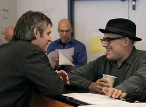 Bartlett Sher and David Yazbeck Photo