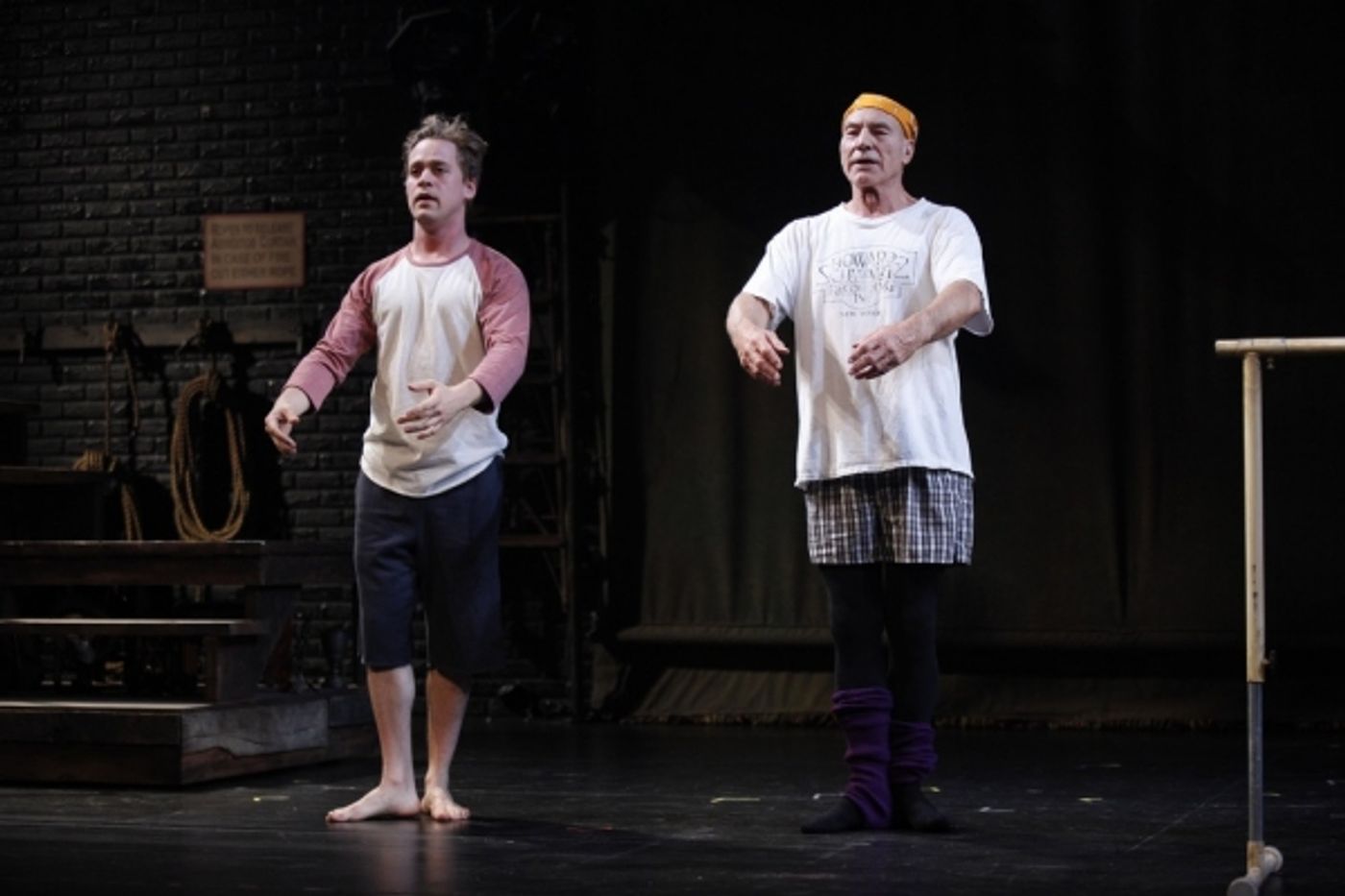 Photo Flash: A LIFE IN THE THEATRE on Broadway!  Image