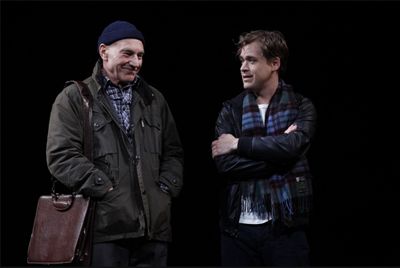 Patrick Stewart and T.R. Knight Photo