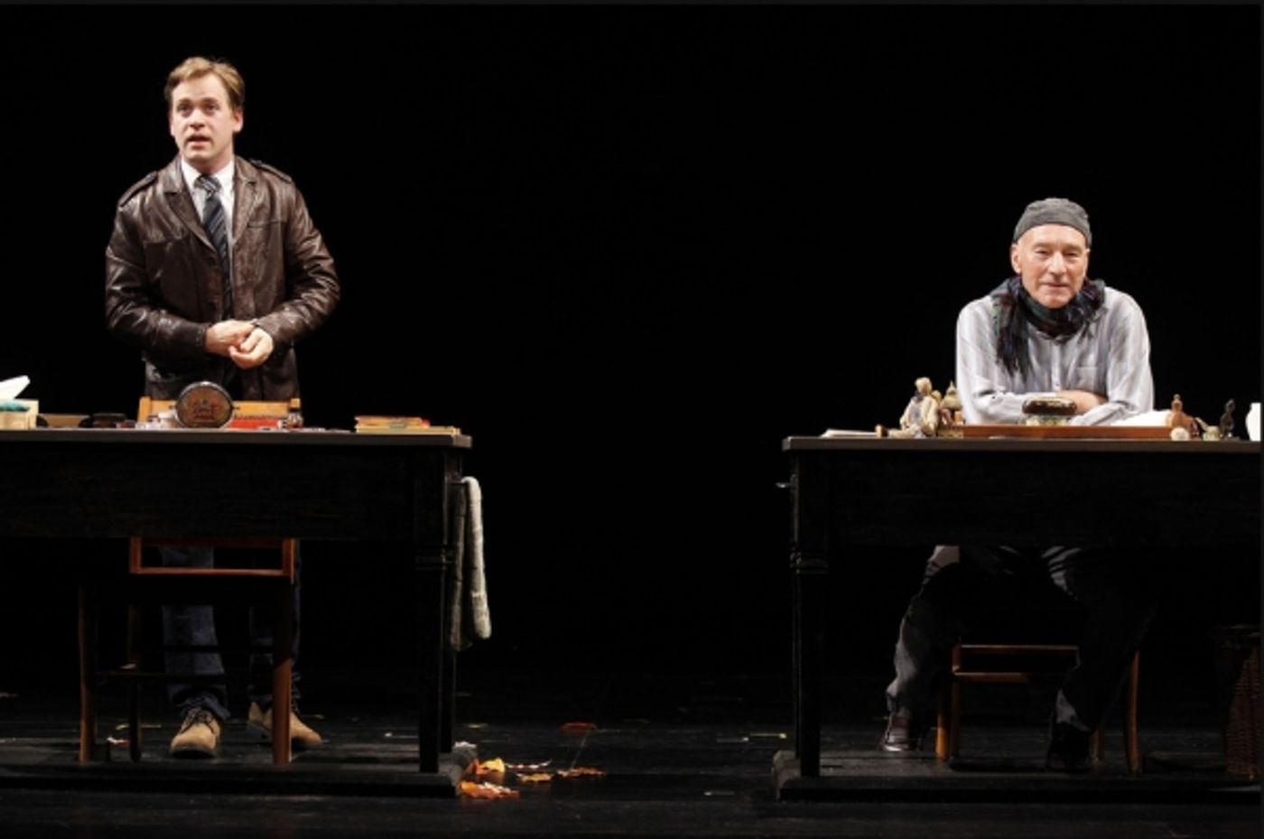 Photo Flash: A LIFE IN THE THEATRE on Broadway!  Image