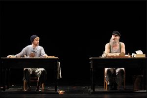 T.R. Knight and Patrick Stewart Photo