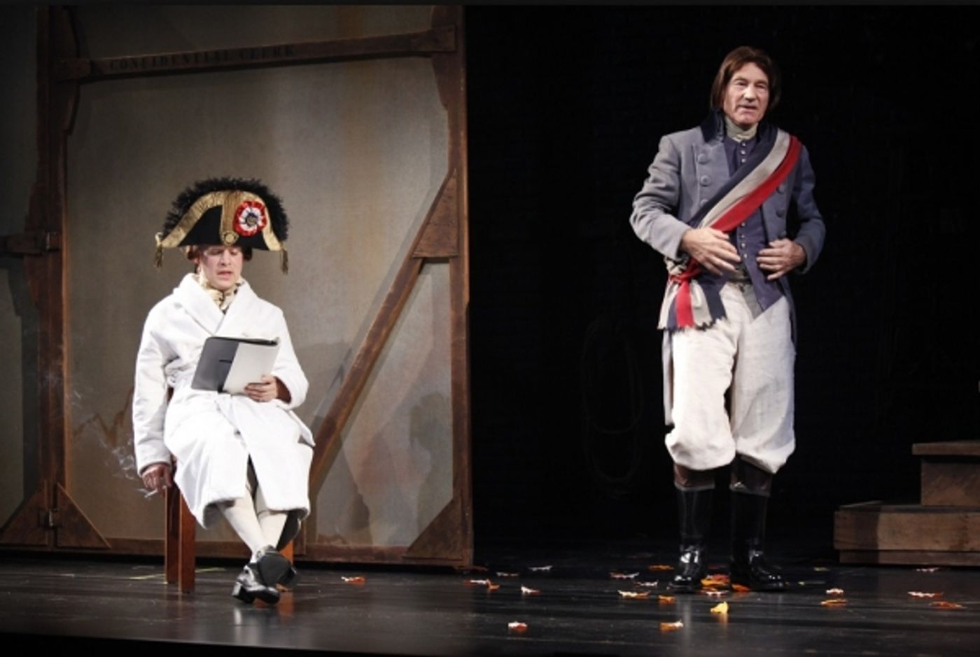 Photo Flash: A LIFE IN THE THEATRE on Broadway!  Image