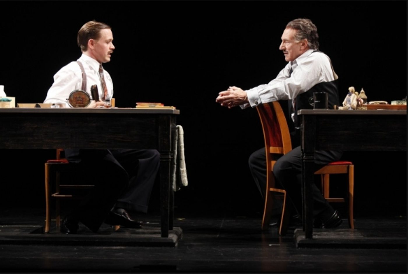 Photo Flash: A LIFE IN THE THEATRE on Broadway!  Image