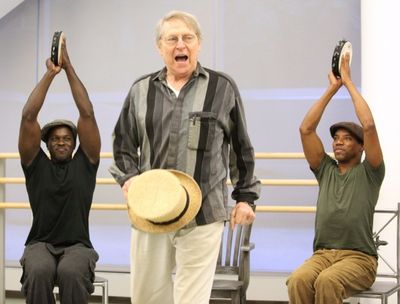 Joshua Henry, John Cullum and Rodney Hicks Photo