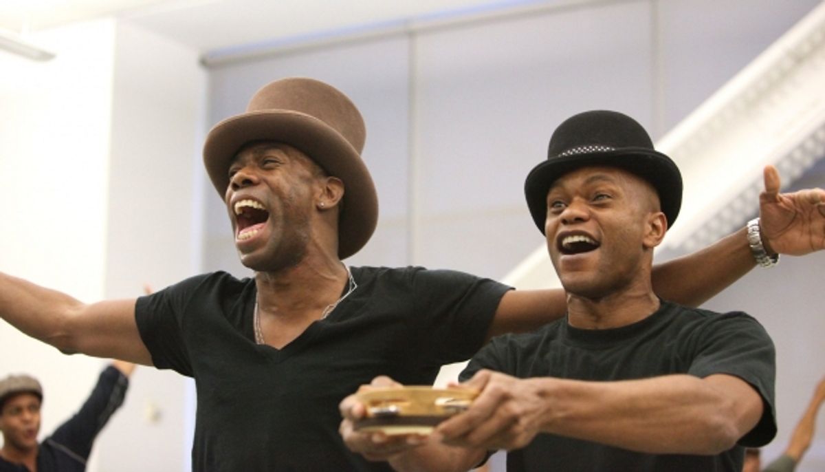 Colman Domingo and Forrest McClendon at 
