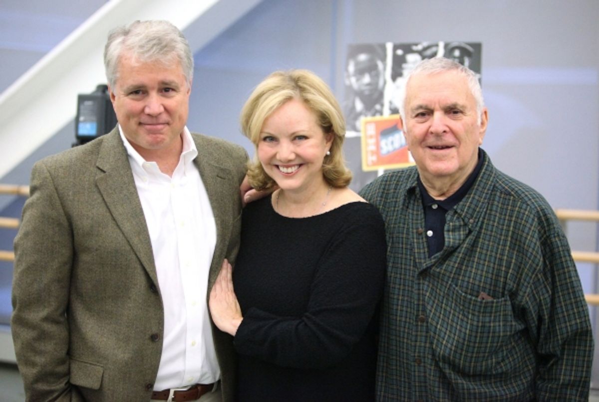 David Thompson, Susan Stroman and John Kander at 