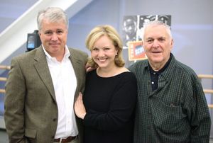 David Thompson, Susan Stroman and John Kander Photo