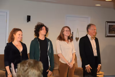 Natasha Lyonne, John Magaro, Halley Feiffer and Reed Birney Photo