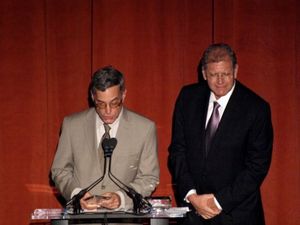 Robert Zemeckis and Bob Gale received 'The Heart of weSPARK' Award  Photo