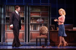 Joseph Mahowald as Franklin Hart, Jr. and Diana DeGarmo as Doralee Rhodes Photo