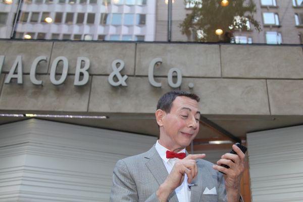 Pee-Wee at Jacob The Jewelers Photo