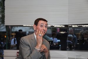 Pee-Wee Herman and his bling!
 Photo