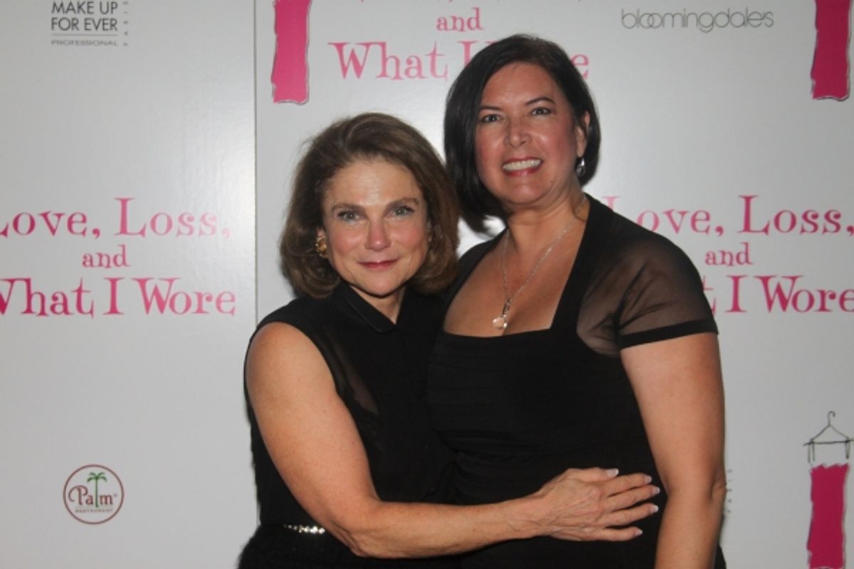 Tovah Feldshuh and Karen Carpenter at 
