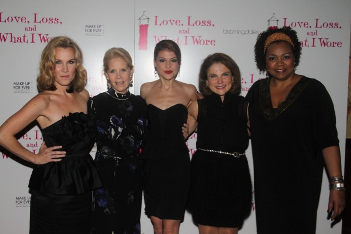 Erin Dilly, Daryl Roth, Ashley Austin Morris, Tovah Feldshuh and Aisha de Haas at 