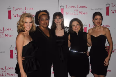 Erin Dilly, Aisha de Haas, Barbara Feldon, Tovah Feldshuh and Ashley Austin Morris Photo