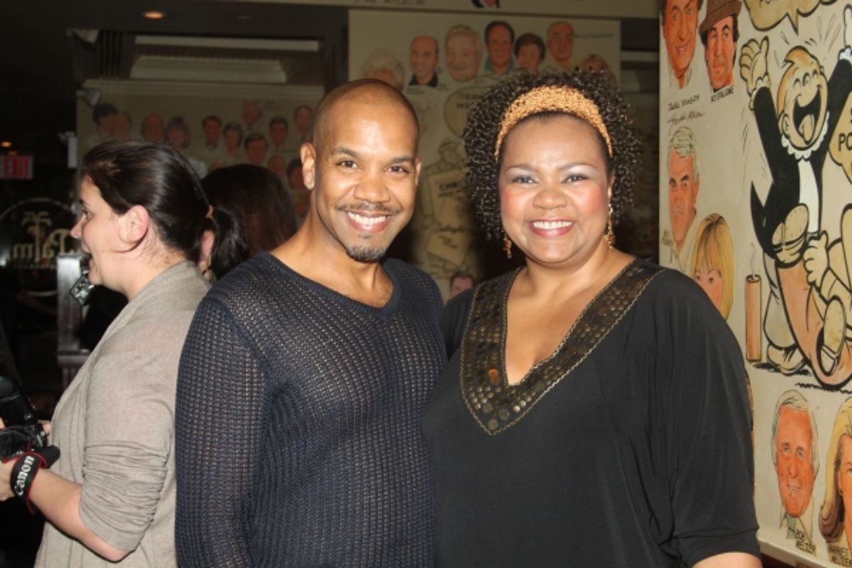 Darius de Haas and Aisha de Haas at 