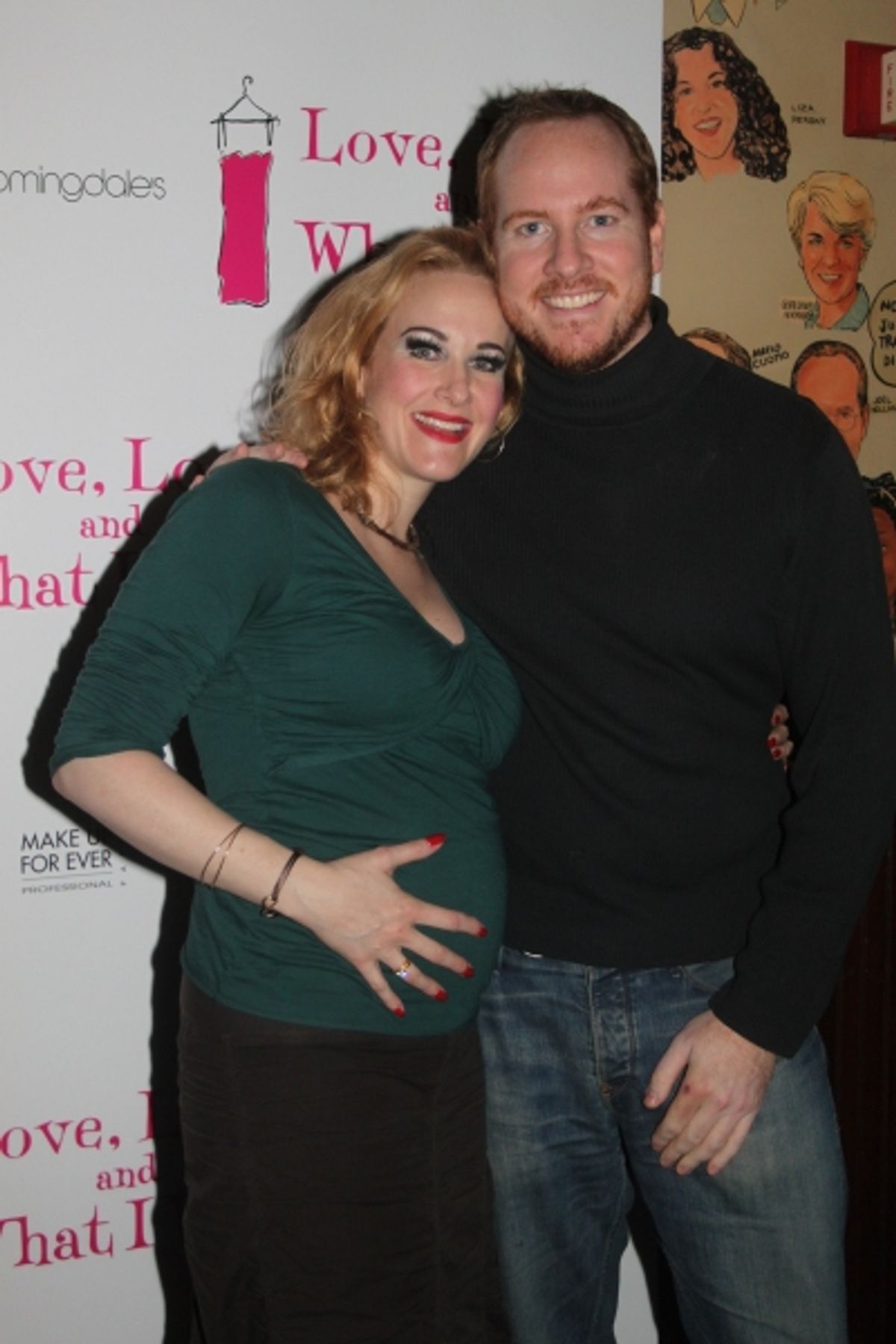 Katie Finneran and Darren Goldstein at 