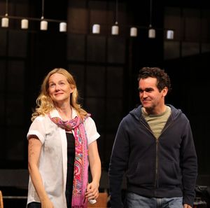 Laura Linney and Brian D'Arcy James @ BroadwayWorld Laura Linney and Brian D'Arcy James Photo