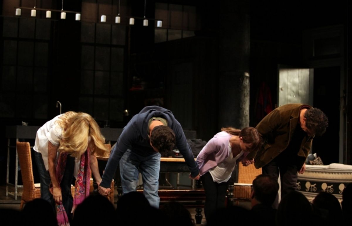 Laura Linney, Brian D'Arcy James, Christina Ricci & Eric Bogosian at 