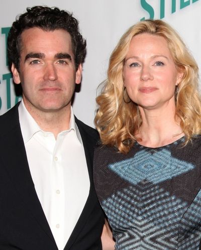 Brian D'Arcy James, Laura Linney Photo