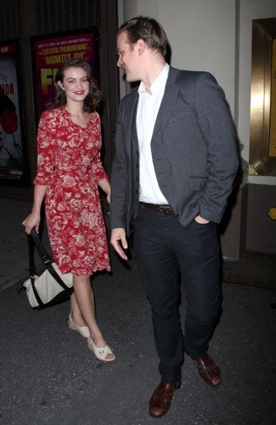 Elvy Yost & David Harbour
 Photo