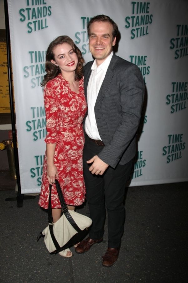 Elvy Yost & David Harbour
 Photo