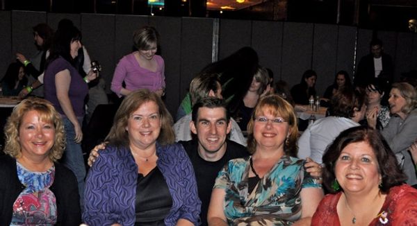 Joan Gute, Sue Kron, Declan O'Donoghue, Lynette Terjesen and Mag Paolini Photo