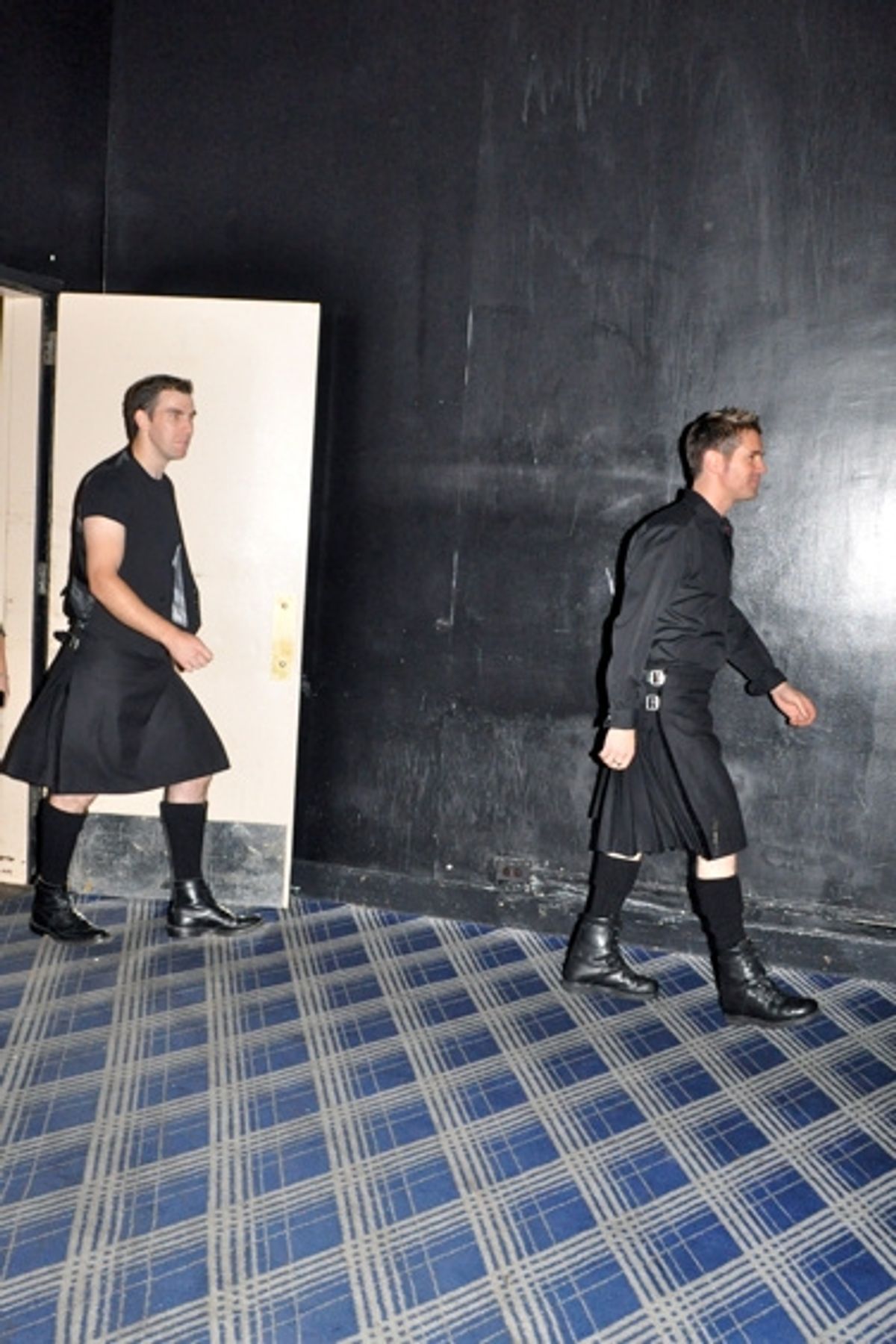 Neil Byrne and Declan O'Donoghue at 