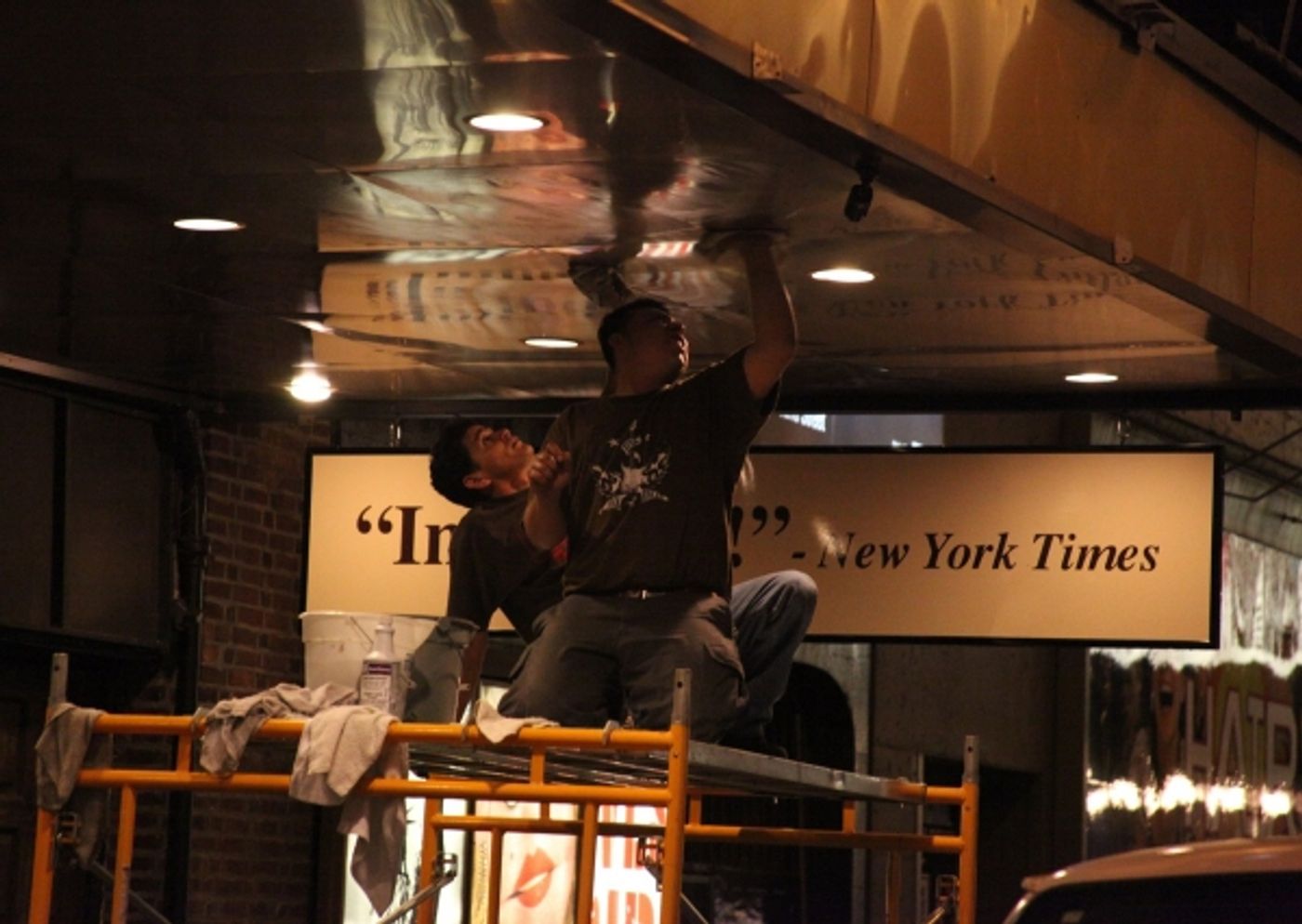 Photo Coverage: UP ON THE MARQUEE: Colin Quinn LONG STORY SHORT Photo Coverage: UP ON THE MARQUEE: Colin Quinn LONG STORY SHORT Image