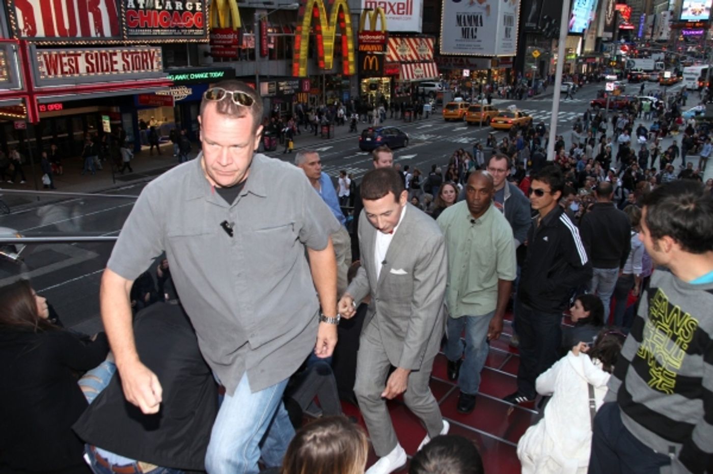 Photo Coverage: PEE-WEE Takes Times Square!  Image