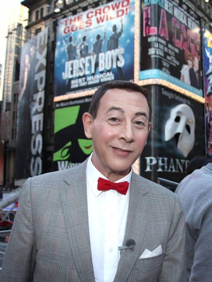 Photo Coverage: PEE-WEE Takes Times Square! Image