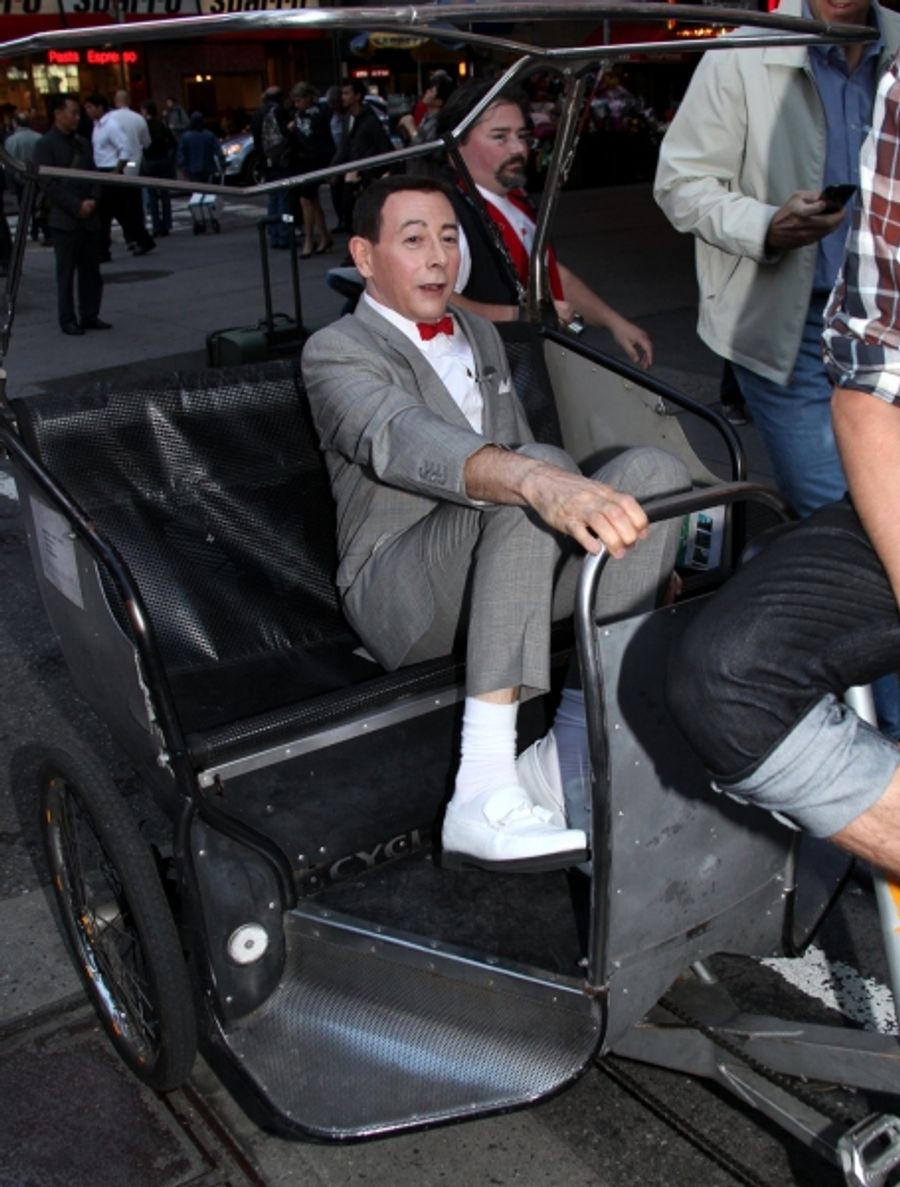 Photo Coverage: PEE-WEE Takes Times Square! Image