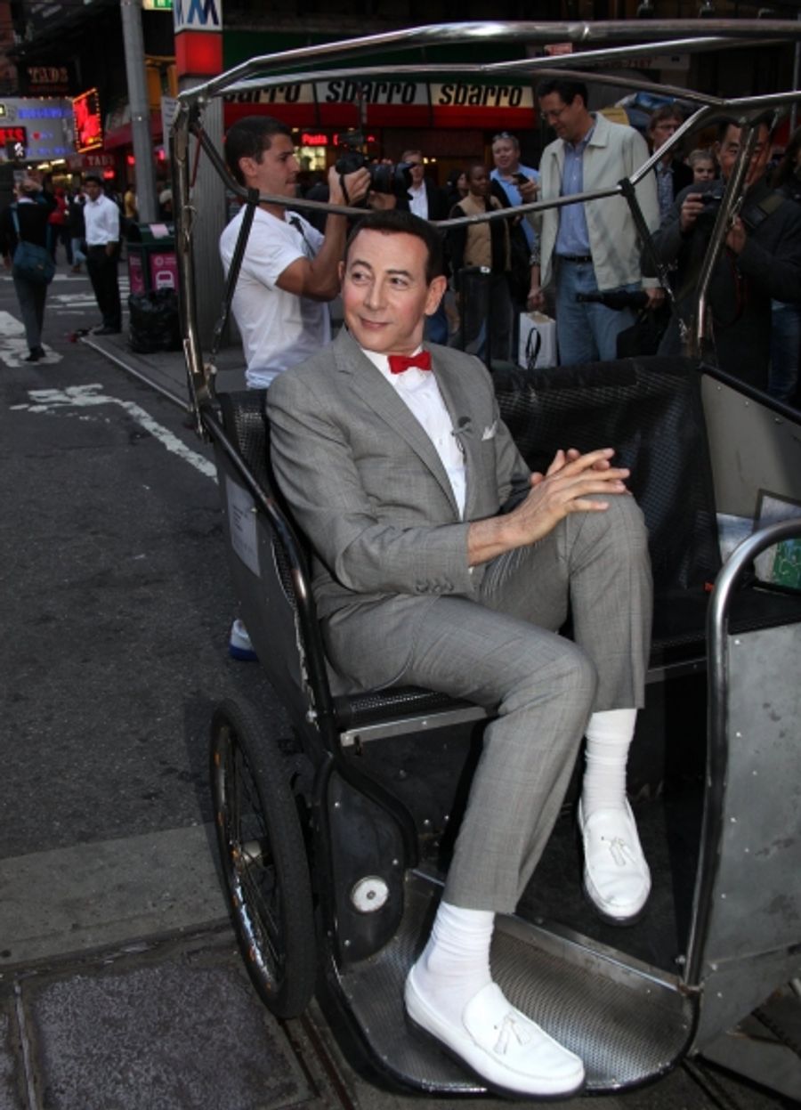Photo Coverage: PEE-WEE Takes Times Square! Image