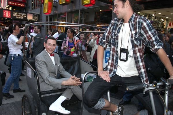 PEE-WEE Takes Times Square! Photo