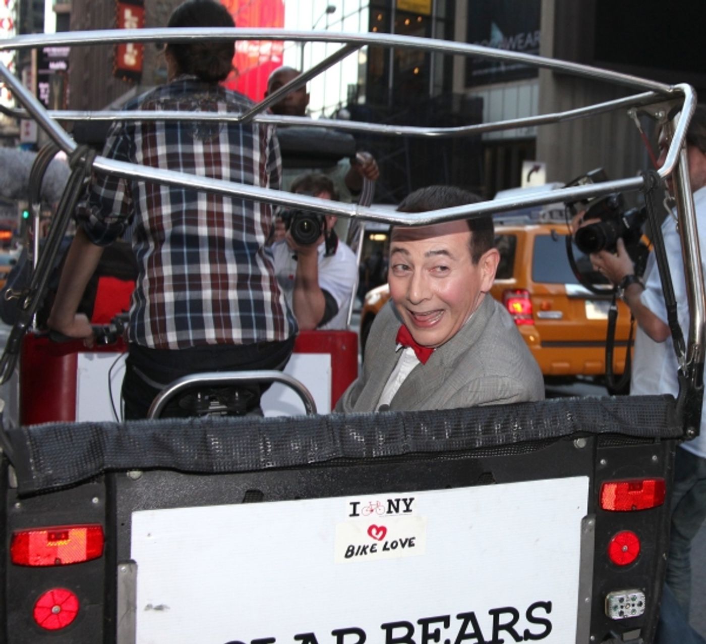 Photo Coverage: PEE-WEE Takes Times Square!  Image