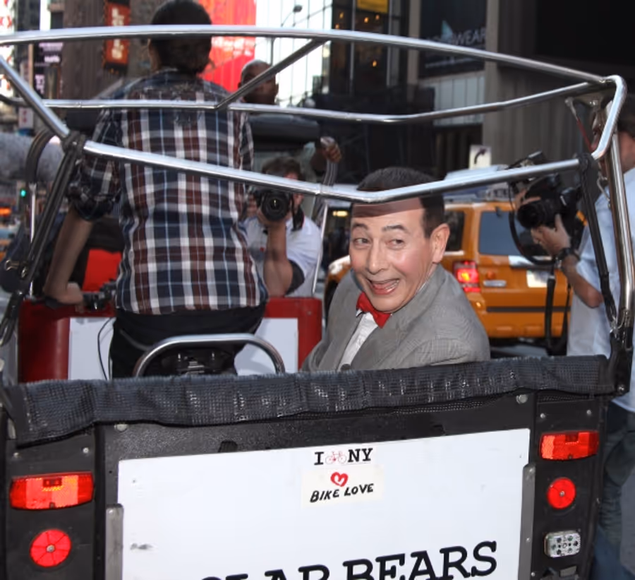Photo Coverage: PEE-WEE Takes Times Square! Image