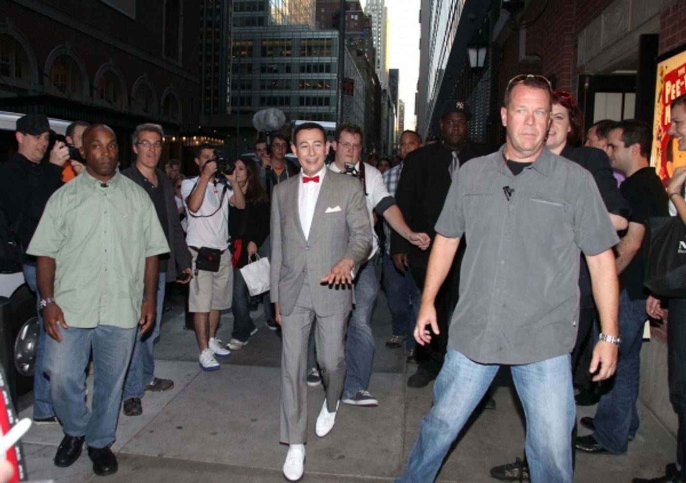 Photo Coverage: PEE-WEE Takes Times Square!  Image