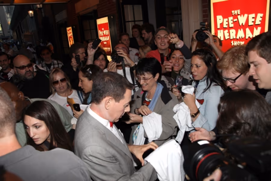Photo Coverage: PEE-WEE Takes Times Square! Image